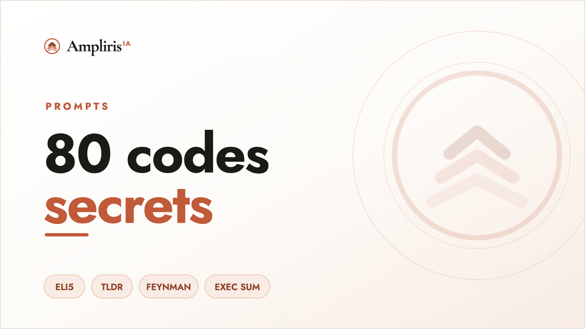 80 codes secrets ChatGPT et Claude pour mieux prompter