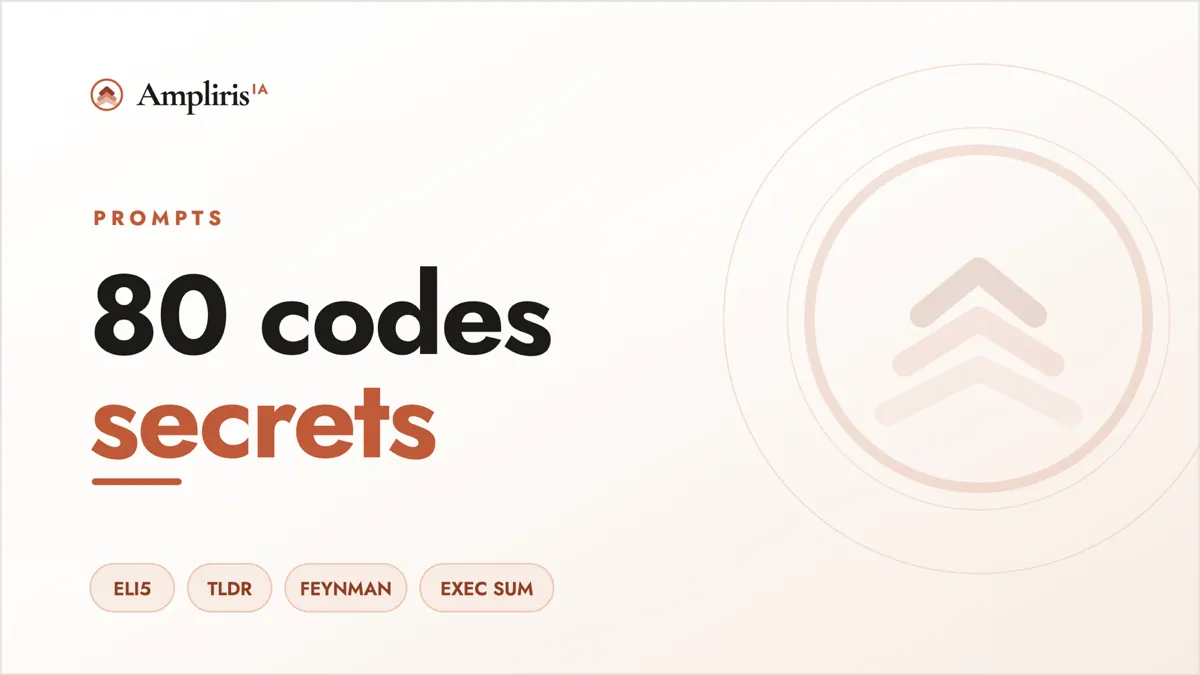80 codes secrets ChatGPT et Claude pour mieux prompter