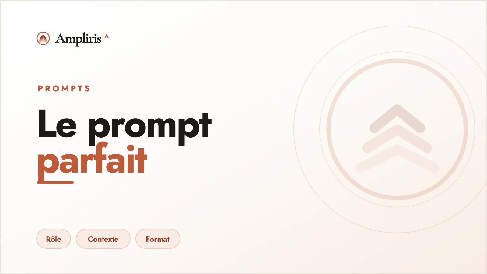 Anatomie d'un prompt parfait : la méthode R-C-F, par Ampliris IA