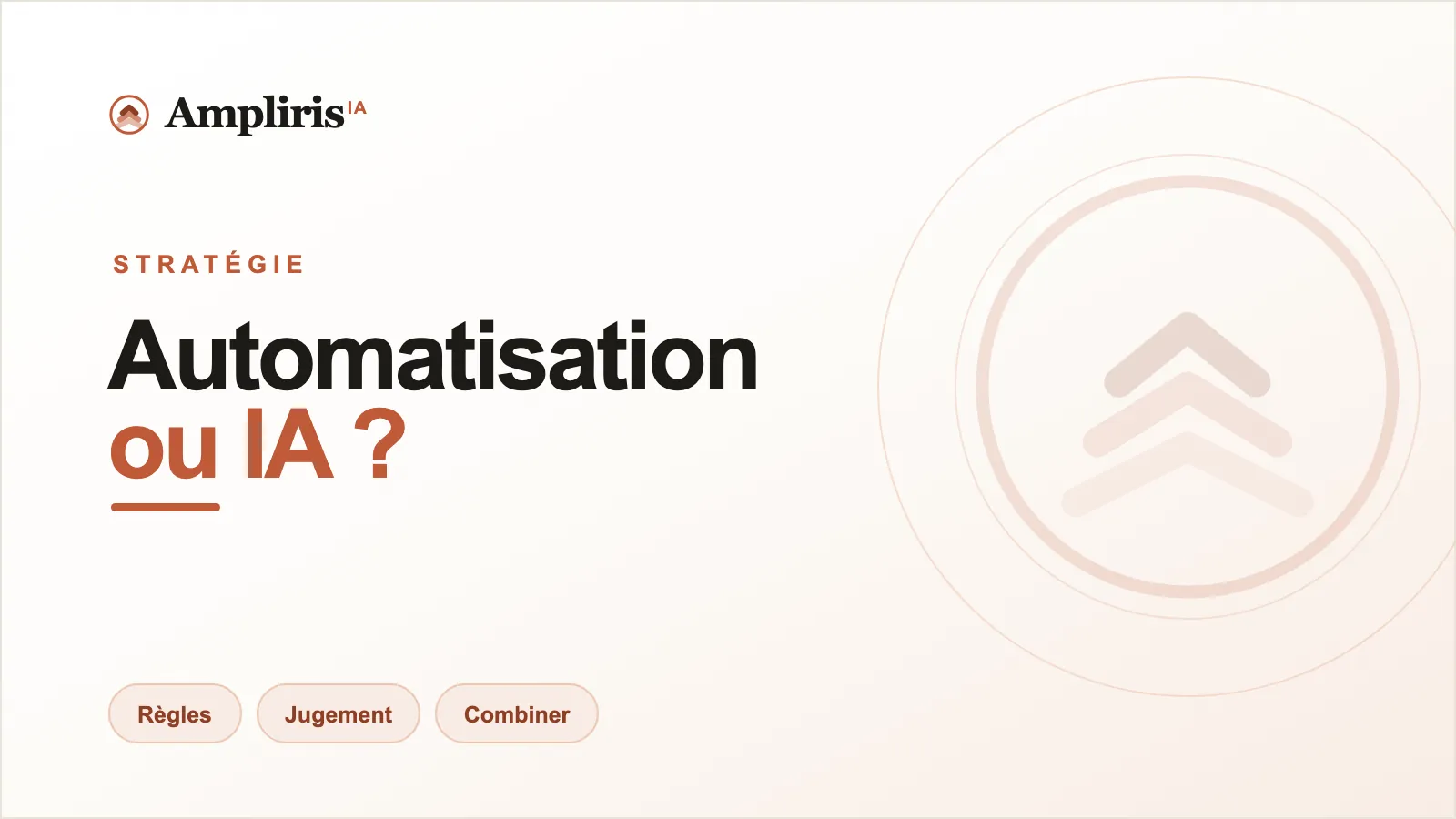 Automatiser avec l'IA : workflows, agents et cas concrets pour dirigeants