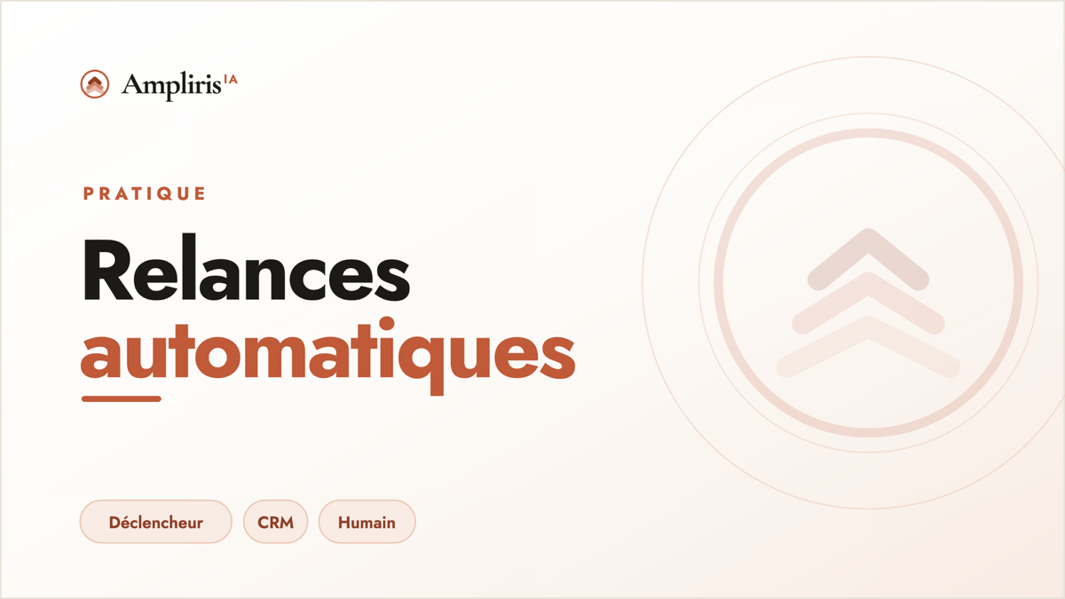 Automatiser tes relances commerciales avec l'IA