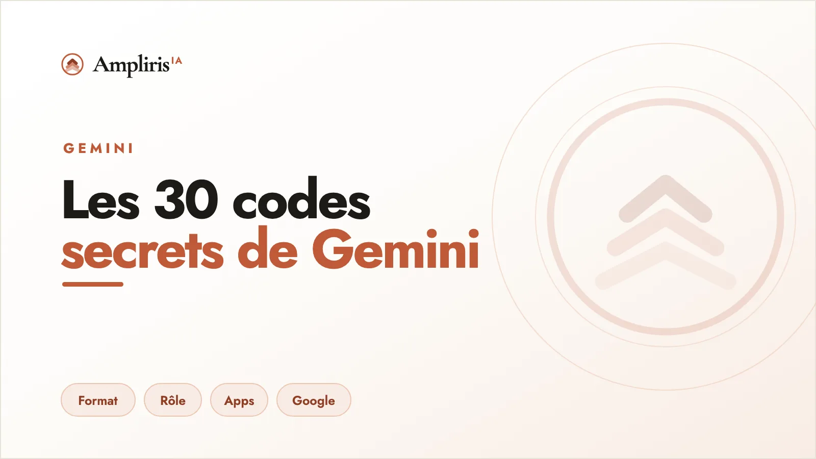 Les codes secrets de Gemini et ses applications Google connectées