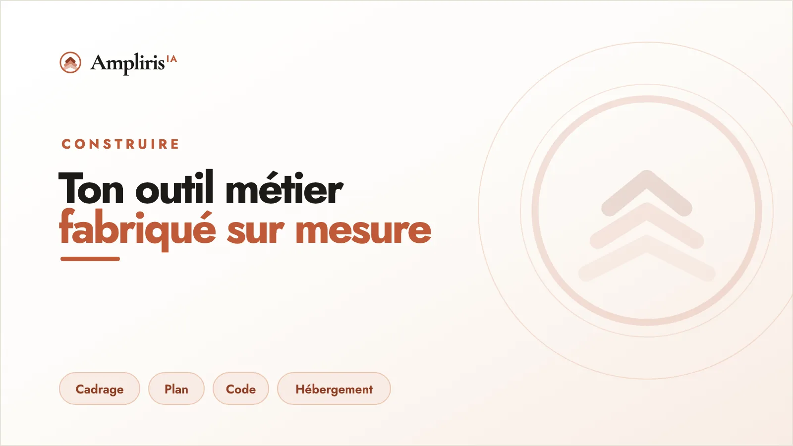 Créer son outil métier avec l'IA, la méthode en deux temps