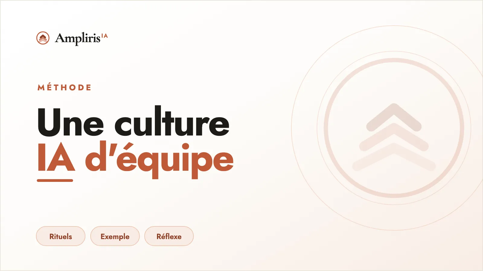 Une équipe qui adopte l'IA au quotidien grâce à des rituels et l'exemple du dirigeant