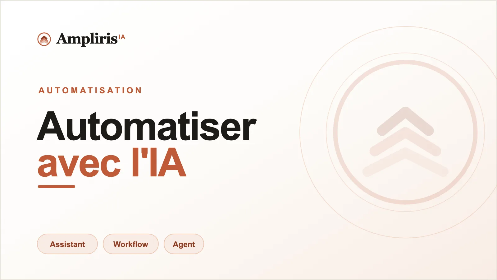 Automatiser avec l'IA : workflows, agents et cas concrets pour dirigeants