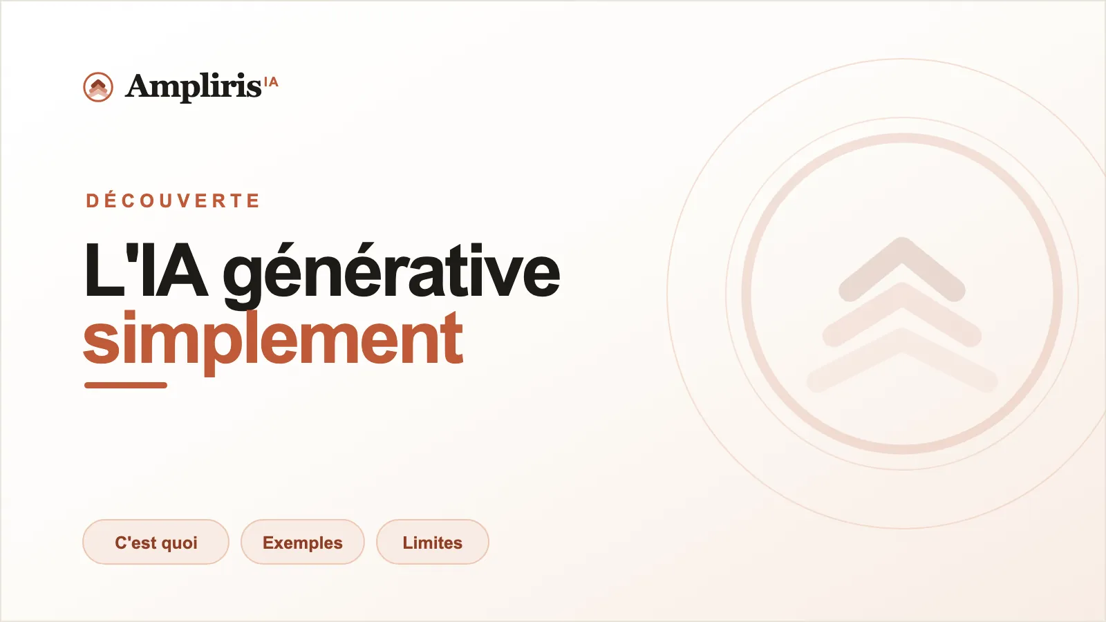 L'IA générative expliquée à un dirigeant de PME, sans jargon technique