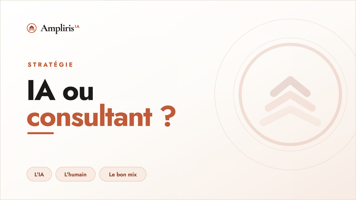IA ou consultant humain : faut-il vraiment choisir
