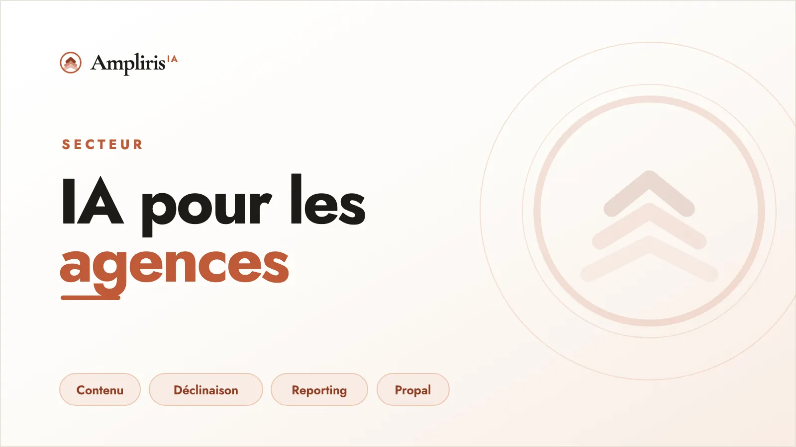 IA pour les agences marketing, communication et web : production, déclinaison, reporting