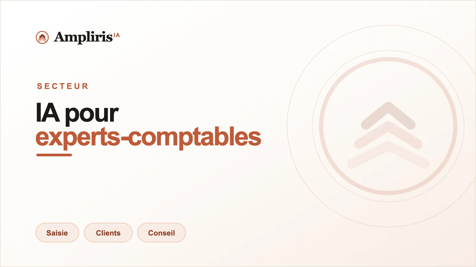 IA pour experts-comptables : cas d'usage dans un cabinet d'expertise comptable, aux couleurs d'Ampliris IA