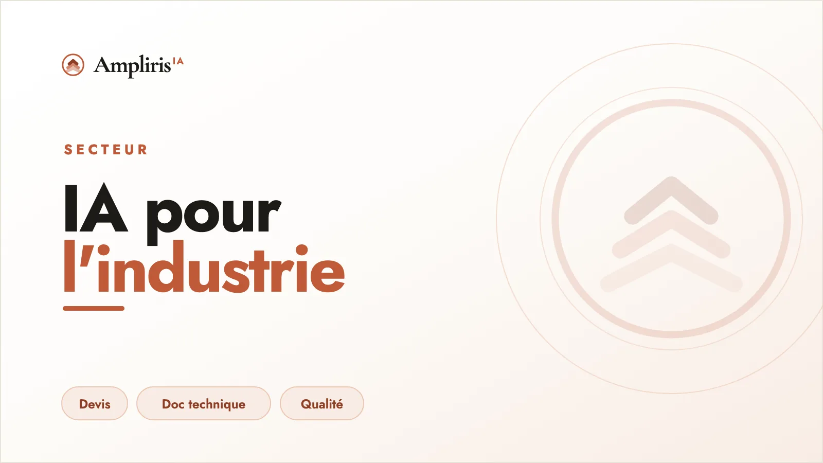 IA pour l'industrie : ce qu'une PME peut mettre en place dès maintenant
