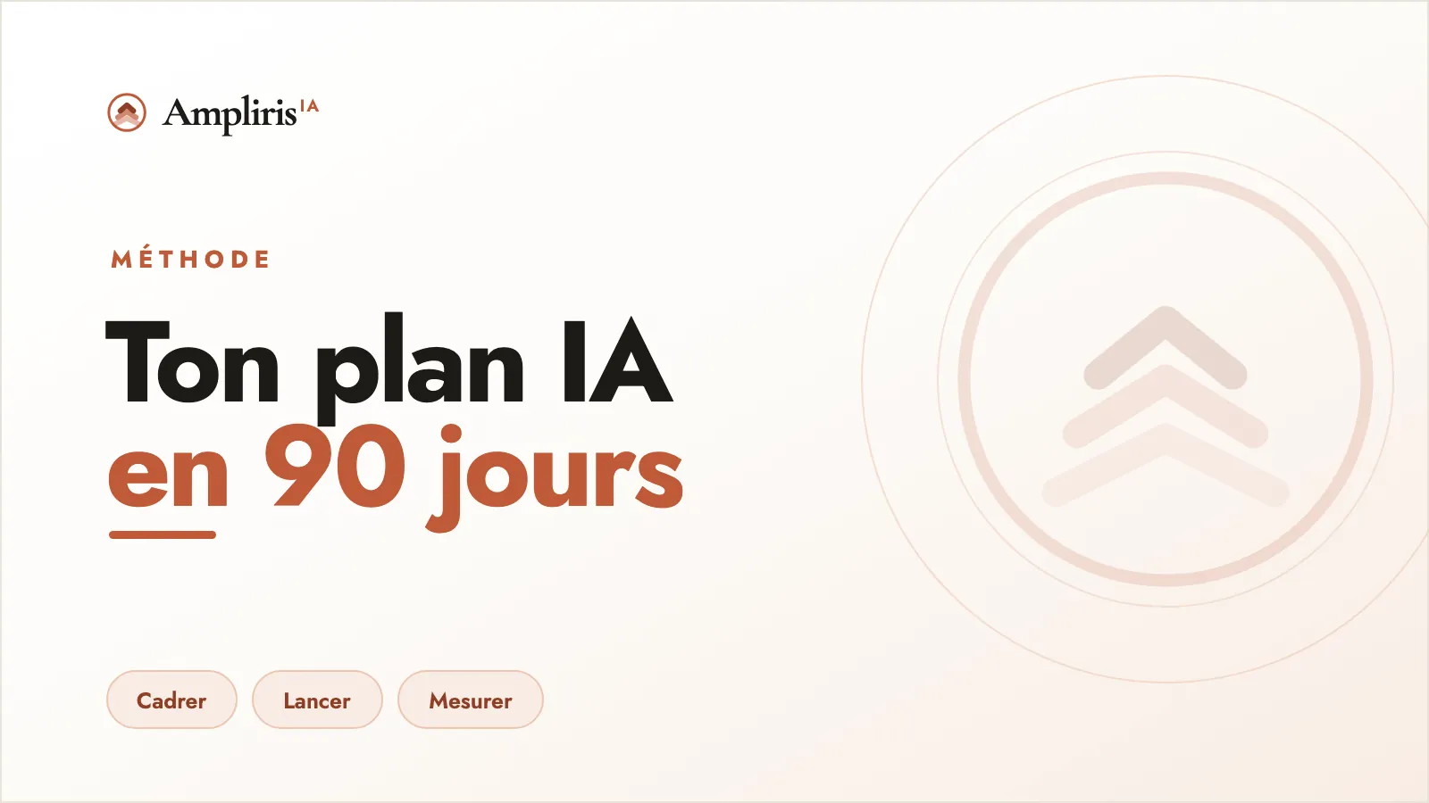 Feuille de route IA sur 90 jours : trois mois pour comprendre, déléguer et ancrer l'IA dans une PME
