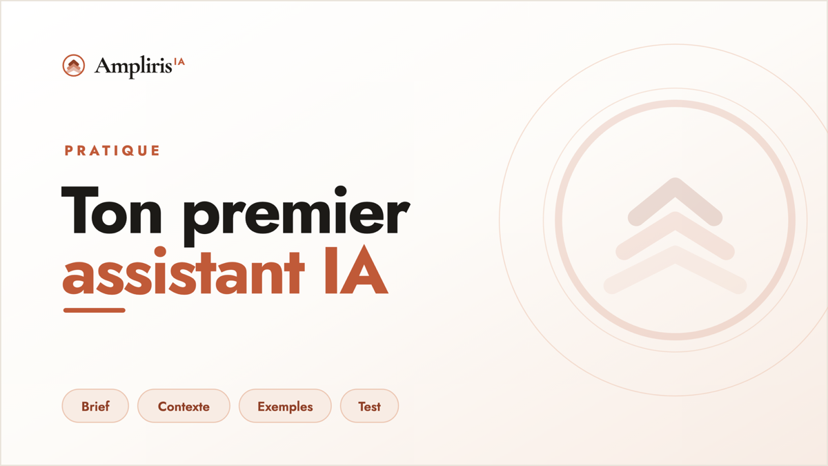 Construire ton premier assistant IA en 30 minutes sans code