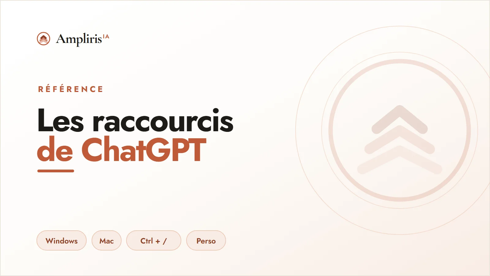 Les raccourcis clavier de ChatGPT, la liste officielle