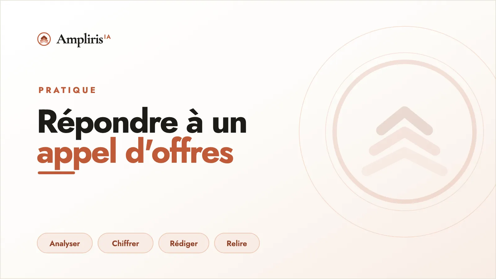Répondre à un appel d'offres avec l'IA : analyser, chiffrer, rédiger, relire